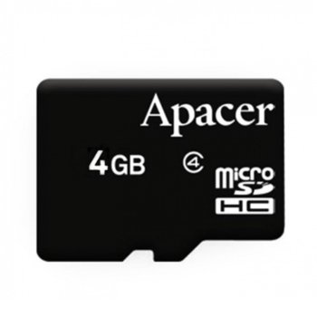 Apacer 4GB Micro-SDHC Class 4 no adapter