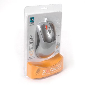 Мишка A4Tech OP-35D, оптична, Rolon, PS/2 | JAR Computers A4Tech OP-35D, оптична, Rolon, PS/2