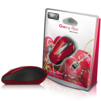 Sweex Wireless Cherry Red