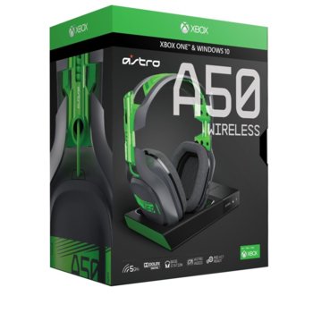Astro A50 Gen3 with BS for xbox one grey/green