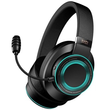 Слушалки Creative SXFI Gamer, микрофон, 50mm драйвери, подсветка, черни | JAR Computers CREATIVE SXFI Gamer SXFI-BK-C