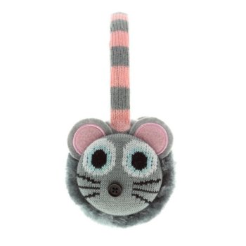 KitSound Mouse Knit Earmuffs for mobile devices