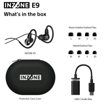 слушалки sony inzone e9 черни