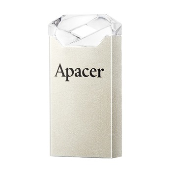 Памет 32GB USB Flash Drive, Apacer AH111, USB 2.0, сребриста | JAR Computers Apacer 32GB AH111 Crystal