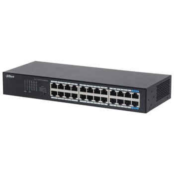 Суич Dahua PFS3024-24GT, 1000 Mbps, 24 порта, 24x 10/100/1000Mbps RJ-45 | JAR Computers Dahua S3024-24GT