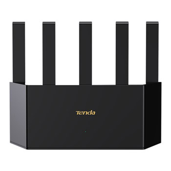 Рутер Tenda TE3L, 3600 Mbps, 2.4GHz(688Mbps)/5GHz(2882Mbps), Wireless BE, 3x 10/100/1000Mbps WAN/LAN, 5 външни антени | JAR Computers Tenda TE3L