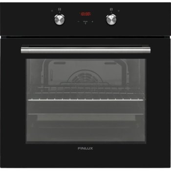 Фурна за вграждане Finlux FX 824A BK, енергиен клас A, 65л. обем на вурната, 8 програми, черна | JAR Computers Вградена фурна Finlux FX 824A BK
