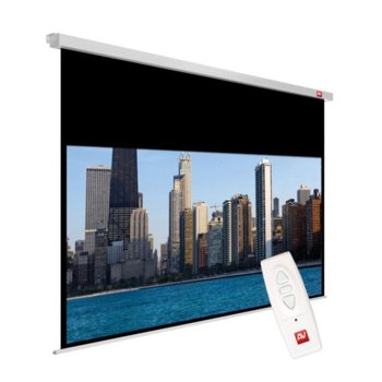Екран Avtek Business Electric 270, електрически за стена или таван, Matt White, 2700 x 2200 мм, 121", 16:10 | JAR Computers Avtek Business Electric 270