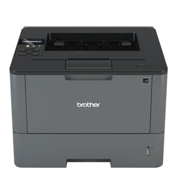 Лазерен принтер Brother HL-L5100DN, монохромен, 1200x1200 dpi, 40стр/мин, двустранен печат, LAN, USB, A4, 2+1 г. image