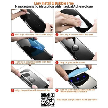 Nano Liquid UV Full Glue Tempered Glass Galaxy S22