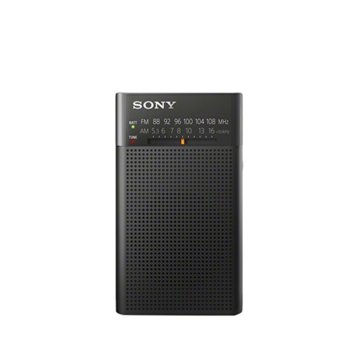 Sony ICF-P26 portable radio, black