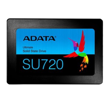 Памет SSD 500GB A-Data Ultimate SU720, SATA 6Gb/s, 2.5"(6.35 cm), скорост на четене 520 MB/s, скорост на запис 450 MB/s | JAR Computers ADATA 500GB Ultimate SU700 ASU720SS-500G-C