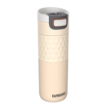 Термочаша Kambukka Etna Grip, 0.5л., неръждаема стомана, бежова | JAR Computers Kambukka Etna Grip 500ml Barely Beige 11-01046
