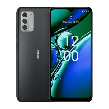 Смартфон Nokia G42 5G (черен), поддържа 2 SIM карти, 6.56" (16.66cm) 90Hz HD+ дисплей, осемядрен Snapdragon 480 Plus 5G 2x2.2 GHz & 6x1.8 GHz, 6GB RAM, 128GB Flash памет (+microSD слот), 50 + 2 + 2 + 8 Mpix камери, Android, 194g | JAR Computers Смартфон Nokia G42 5G 6+128GB черен
