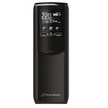 UPS PowerWalker VI 1000 CSW, 1000VA/600W, Line Interactive, Tower | JAR Computers POWERWALKER VI 1000 CSW 1000 VA Line Interactive