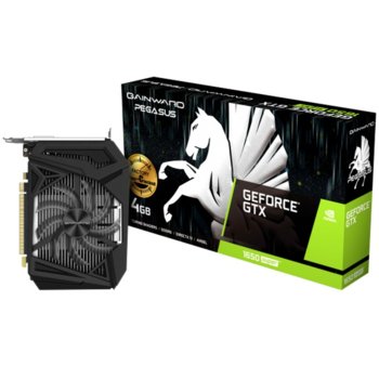 Видео карта Nvidia GeForce GTX 1650, 4GB, Gainward Super Pegasus OC, PCI-E 3.0, GDDR6, 128bit, HDMI, DisplayPort, DVI | JAR Computers Nvidia GeForce GTX 1650 Gainward Super Pegasus OC