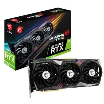 Видео карта Nvidia GF RTX 3060, 12GB, MSI GAMING Z TRIO, PCI-E 4.0, GDDR6, 192-bit, DisplayPort, HDMI | JAR Computers MSI GeForce RTX 3060 GAMING Z TRIO 12G V390-245R
