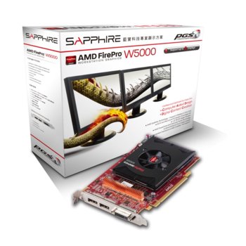 Sapphire FirePro W5000 2GB DDR5