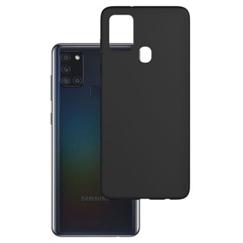 Калъф за Samsung Galaxy A21s, термополиуретанов, 3МК Matt Case, черен image