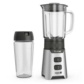 Блендер Tefal BL16GE30, 400W, 0.7 л. вместимост, 2 скорости, Powelix остриета, сив | JAR Computers Блендер Tefal BL16GE30