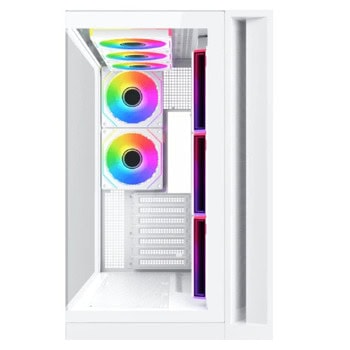 кутия xigmatek aqua 7 arctic 8 argb fans en49033