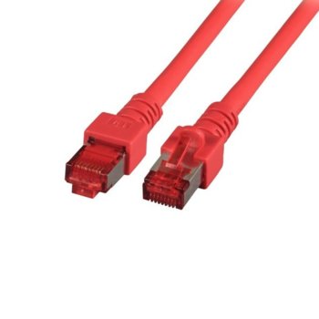 Пач кабел EFB-Elektronik, SFTP, Cat.6, 10m, червен | JAR Computers EFB-Elektronik Cat.6 10m SFTP червен K5512.10