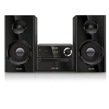 Мини аудио система Philips BTD2180 с Bluetooth, 70W (RMS), DVD, (S)VCD, MP3-CD, CD(RW) and Picture CD | JAR Computers Мини аудио система Philips BTD2180