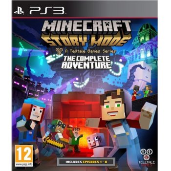 Игра за конзола Minecraft: Story Mode - The Complete Adventure, за PS3 | JAR Computers Мinесrаft: Stоrу Моdе Тhе Соmрlеtе Аdvеnturе PS3