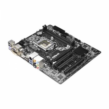 Дънна платка ASRock H81M, H81, LGA1150, DDR3, PCI-E (HDMI&DVI&VGA)(CF), 2x SATA 6Gb/s, 2x USB 3.0, micro ATX | JAR Computers ASRock H81M