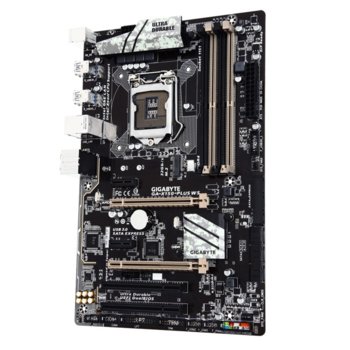 Дънна платка Gigabyte GA-X150-PLUS WS (rev 1.0), C232, LGA1151, DDR4, PCI-E (CF), 6x SATA 6Gb/s, 1x SATA Express, 1x M.2 Socket, 4x USB 3.0, ATX | JAR Computers Gigabyte GA-X150-PLUS WS (rev. 1.0)