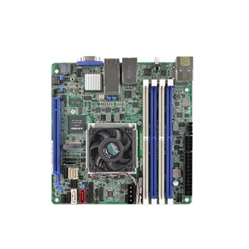 Дънна платка за сървър ASRock Rack D1540D4I-2L2T, FCBGA1667, DDR4 2133/1866 R DIMM, 2 (I210)xGLAN, 6xSATA 6G, Mini ITX | JAR Computers ASRock Rack D1540D4I-2L2T