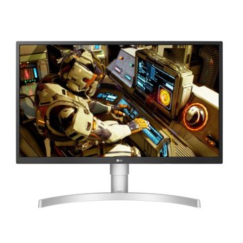 Монитор LG 27UL550-W, 27" (68.58 cm) IPS панел, UHD/4K, 5ms, 300cd/m2, DisplayPort, HDMI | JAR Computers LG 27UL550-W