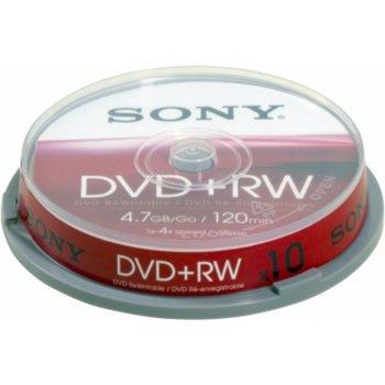 Sony 10 DVD+RW 4x