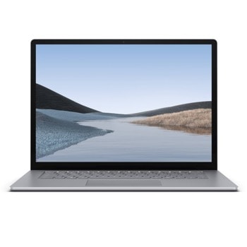 Лаптоп Microsoft Surface Laptop 3 (RDZ-00008)(сребрист), четиряидрен Ice Lake Intel Core i5-1035G7 1.2/3.7 GHz, 15" (38.10 cm) Touchscreen Glare Display, (USB 3.0 Type C), 8GB DDR4, 256GB SSD, 1x USB 3.0 Type C, Windows 10 Pro | JAR Computers MS Surface Laptop 3 RDZ-00008
