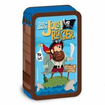 Ученически несесер с два ципа Ars Una Jolly Roger | JAR Computers Ученически несесер с два ципа Ars Una Jolly Roger