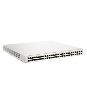 Суич D-Link DBS-2000-52MP, 1000Mbps, 52 порта, 52 x 10/100/1000 Mbps, 48 x PoE, 4x SFP | JAR Computers D-Link DBS-2000-52MP