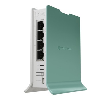 Рутер MikroTik hAP ax lite, 600Mbps, 2.4GHz (574 Mb/s), Wireless AX, 4x LAN 10/100/1000, | JAR Computers Рутер MikroTik hAP ax lite