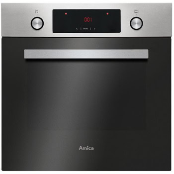 Фурна за вграждане Amica BOC5542, клас A, 62л. обем, 8 програми, инокс | JAR Computers AMICA BOC5542