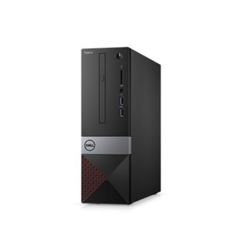 Настолен компютър Dell Vostro 3470 SFF (N214VD3470EMEA03_R2005), шестядрен Coffee Lake Intel Core i5-9400 2.9/4.1 GHz, 4GB DDR4, 1TB HDD, 2x USB 3.1 Gen 1, клавиатура и мишка, Linux | JAR Computers Dell Vostro 3470 SFF N214VD3470EMEA03_R2005