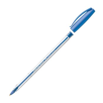 Химикалка Faber-Castell 032 M, 1 mm дебелина на писане, светлосин цвят на писане, светлосиня | JAR Computers Химикалка Faber-Castell 032 M светлосиня