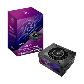 Захранване ASRock PG-1300G, 1300W, Active PFC, 80 Plus Gold, 135mm вентилатор | JAR Computers ASRock PG-1300G