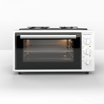 мини готварска печка crown cmo-466wf