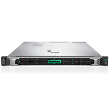 Сървър HPE ProLiant DL360 Gen10 (P56956-421), десетядрен Intel Xeon Silver 4210R 2.4/3.2GHz, 32GB DDR4 RDIMM, без твърд диск, 4x GbE LAN, 5x USB 3.0, No OS, 800W PSU | JAR Computers HPE ProLiant DL360 Gen10 P56956-421