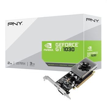 PNY GEFORCE GT 1030 2GB Single Fan (Low Profile)