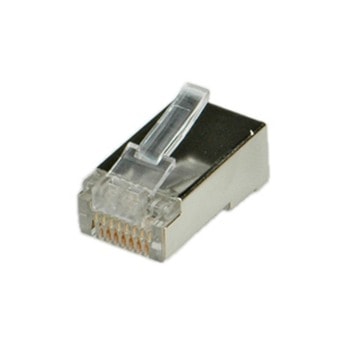 Конектори Roline 12.01.1089, RJ-45, Cat 5e, екраниран, 10 бр. | JAR Computers ROLINE 12.01.1089