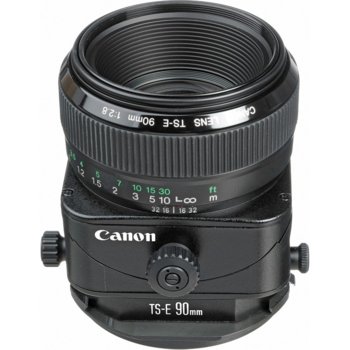 Canon LENS TS-E 90mm f/2.8 W/Case & Hood