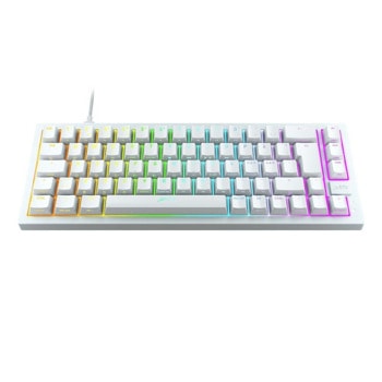 Клавиатура XTRFY K5, механична, RGB подсветка, бяла, UK Layout Kailh Red, USB image