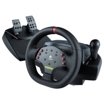 Волан с педали Logitech MOMO Racing