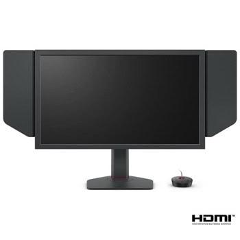 Монитор BenQ ZOWIE XL2586X, 24.1" (61.21 cm) TN панел, 540Hz, Full HD, 0.5ms, 1000:1, 320 cd/m2, DisplayPort, HDMI | JAR Computers ZOWIE XL2586X 9H.LM4LB.QBE