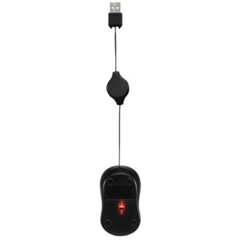 Мини оптична мишка HAMA Pesaro, USB, 1200 dpi, Син